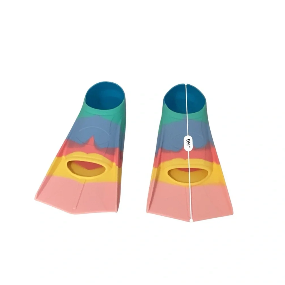 Kids Swim Fins 2XS (XXS) US 9.5–11.5 | Training Flippers